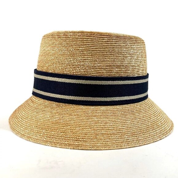 Dior 11DRT952G180 DIORESORT hat Straw hat straw hat hat Beige/Navy main image 5